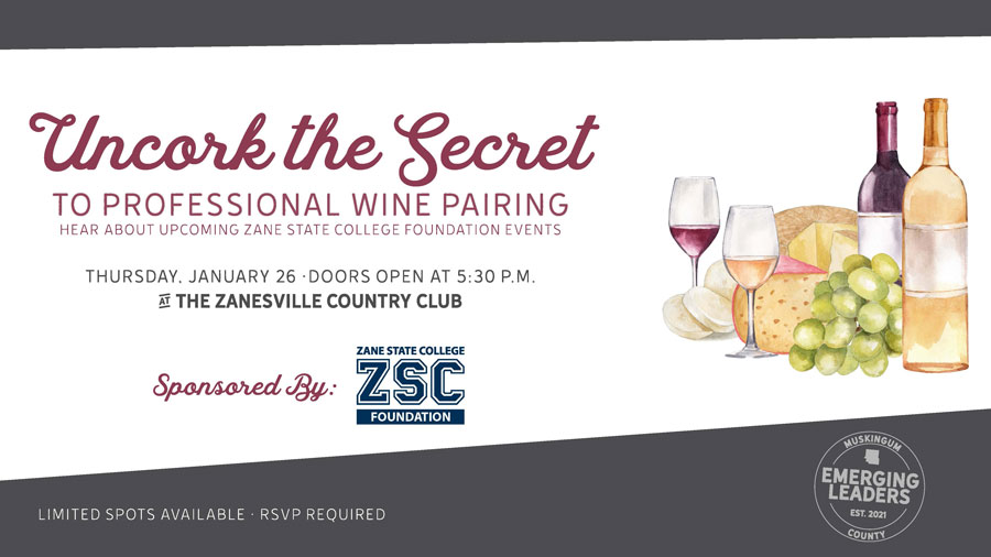 Muskingum County Emerging Leader SOLD OUT! - Uncork the Secret to Professional Wine Pairing
