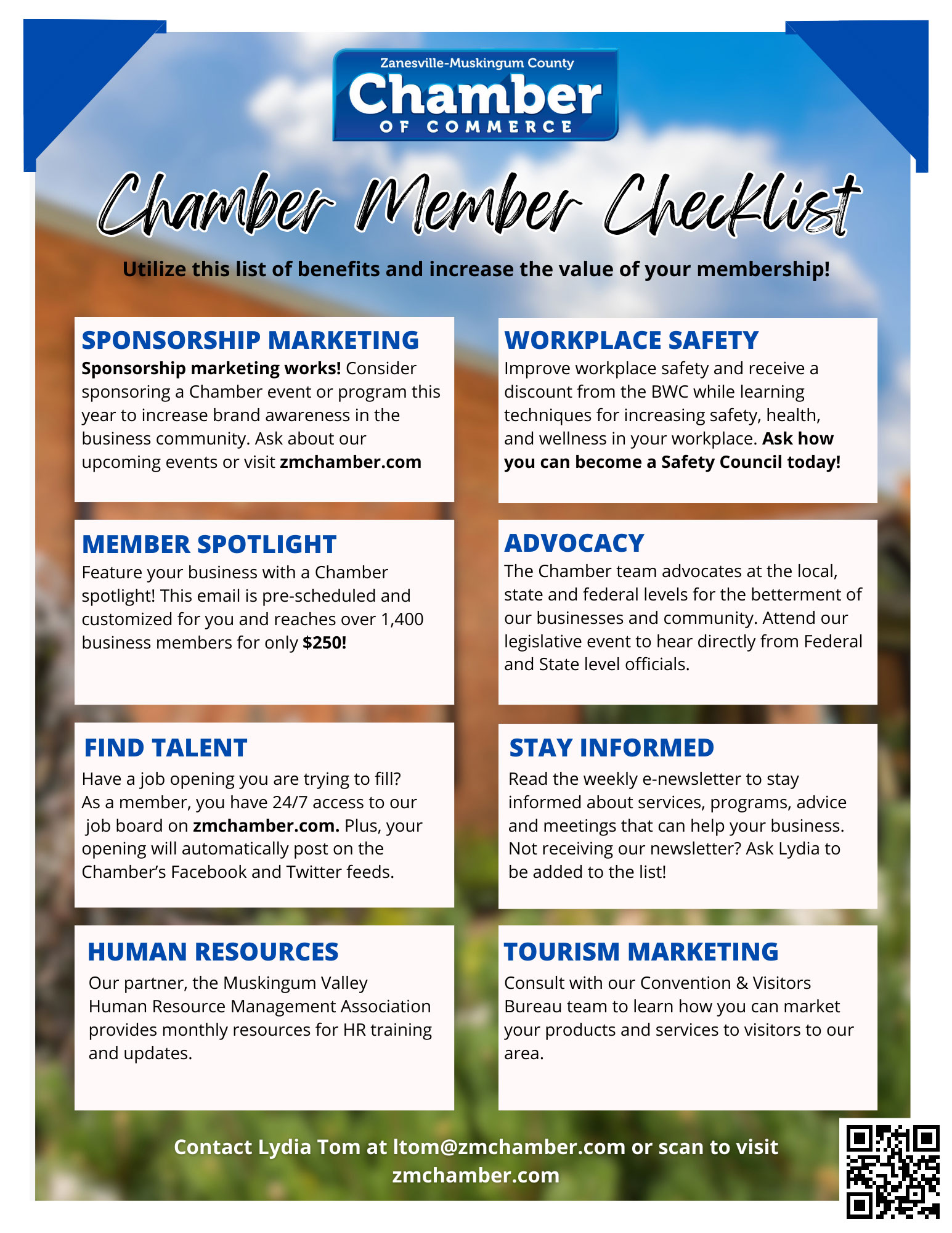 ZM Chamber Member Benefit Checklist P2